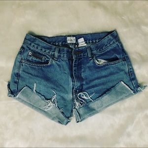 Vintage Calvin Kline Cut Off Shorts